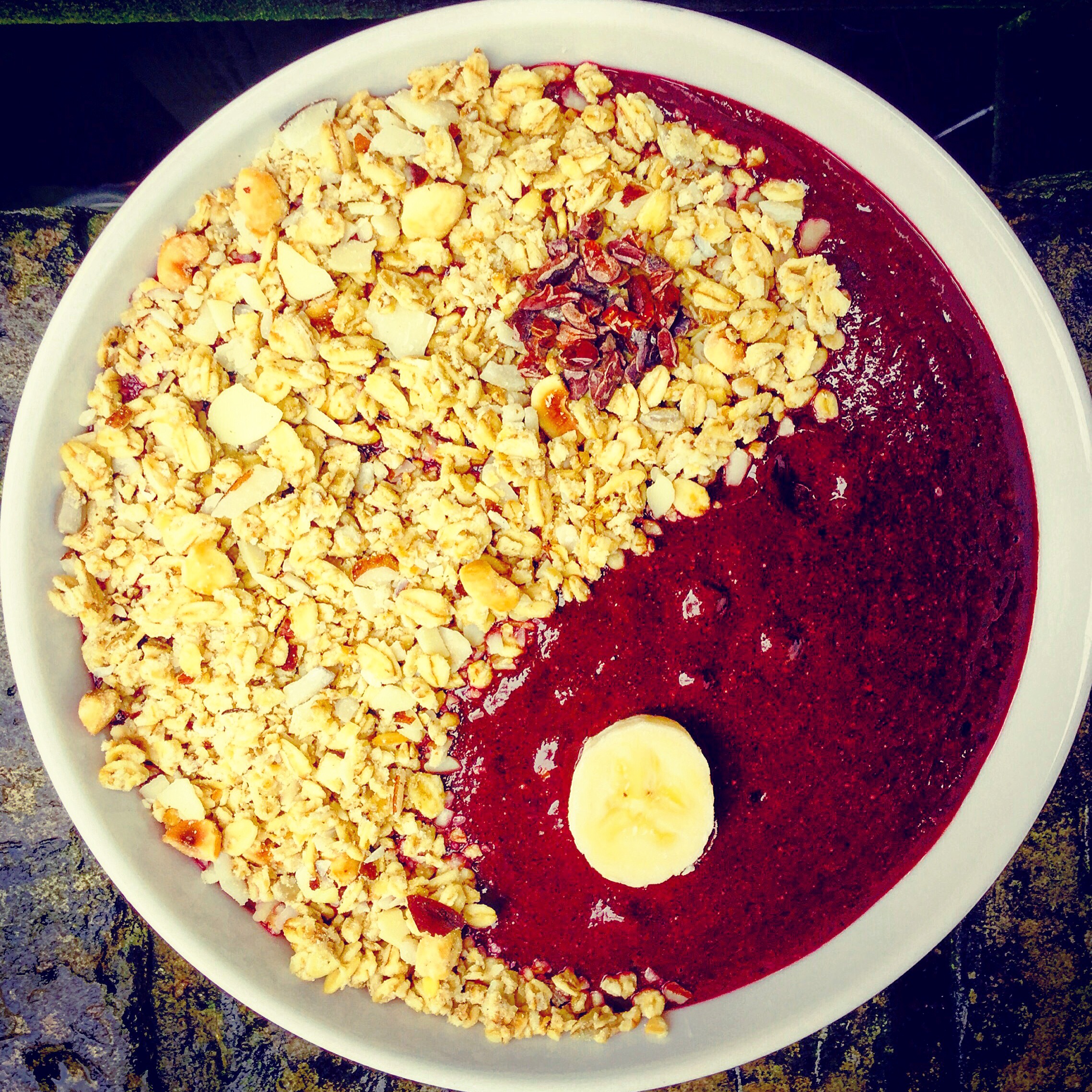 nutritious healthy smoothie bowl